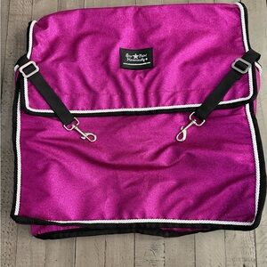 Star Point Horsemanship Hot Pink Stall Front Storage Bag 600 D Ripstop